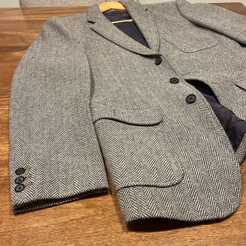 LL Bean Signature Wool Blazer Size 40 - Picture 3 of 6